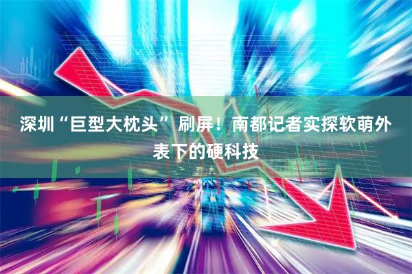 深圳“巨型大枕头” 刷屏！南都记者实探软萌外表下的硬科技
